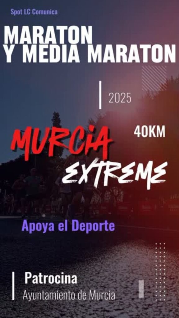 SPOT publicitario, Media Maraton de Murcia, España 2025